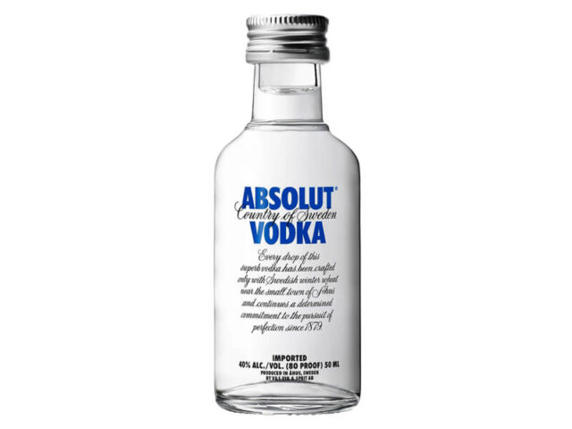 Absolut 80 Proof - 50ML