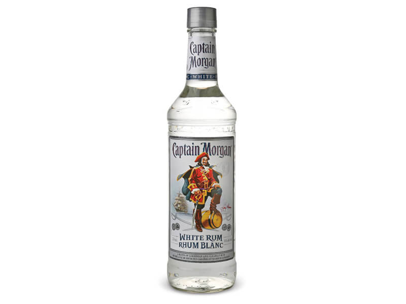 Captain Morgan's White Rum - 1L