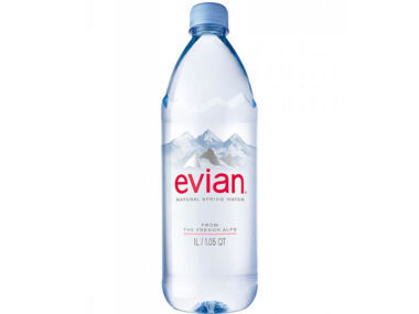 Evian Water Bottle - 1L