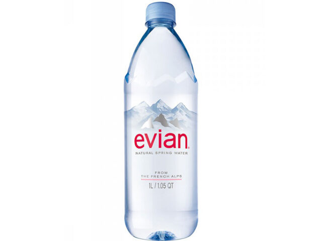 Evian Water Bottle - 1L