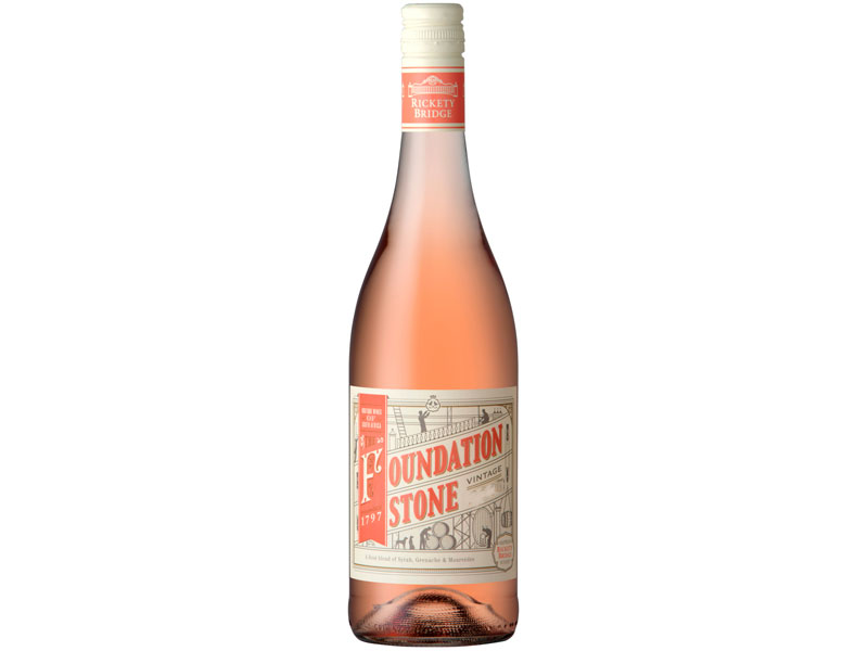 Rickety Bridge Foundation Stone Rose