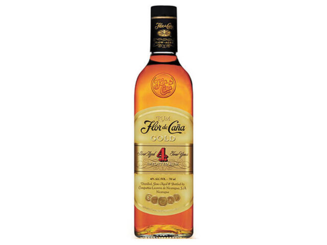 Flor De Cana Gold 4 Y.O - 1LT