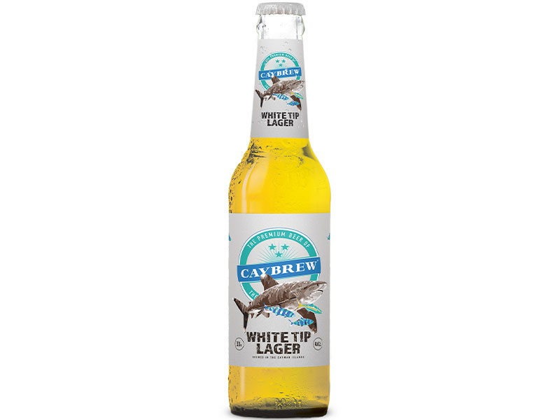 Caybrew White Tip lager