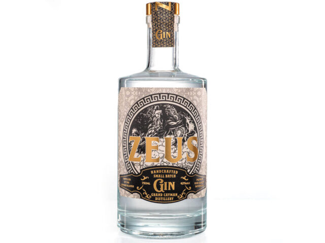 Zeus Gin Grand Cayman Distillery