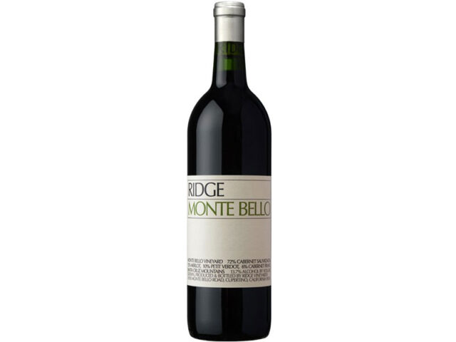Ridge Monte Bello Cabernet Sauvignon Double Magnum