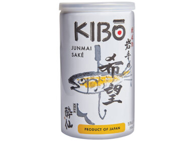 Kibo Junmai Sake - 180ml can