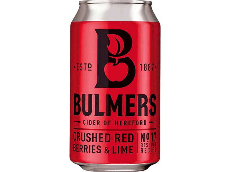Bulmers Berry Lime Cans