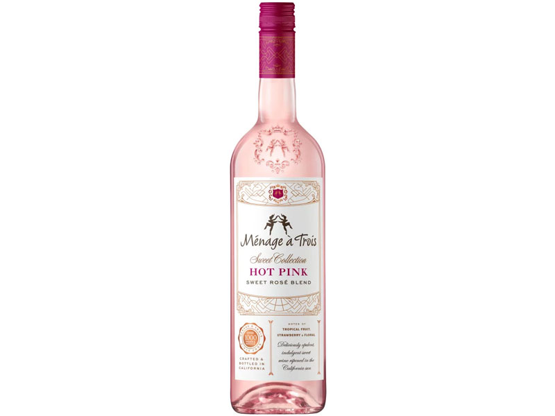 Ménage à Trois Hot Pink