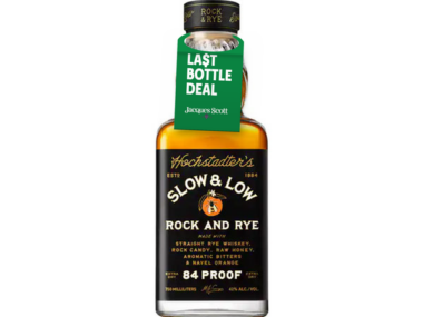 Slow and Low Rock & Rye
