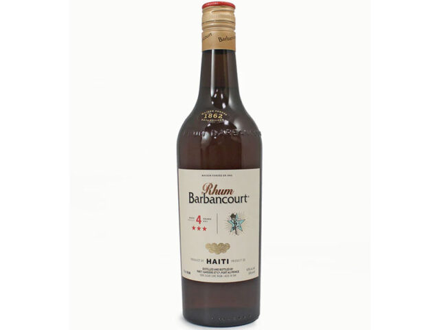Rhum Barbancourt Rum 3 Star 4 Year Old