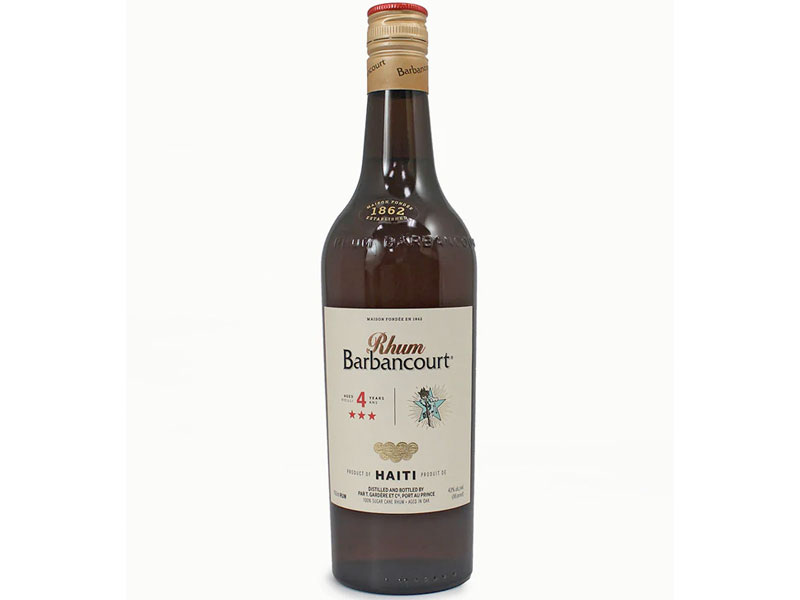 Rhum Barbancourt Rum 3 Star 4 Year Old